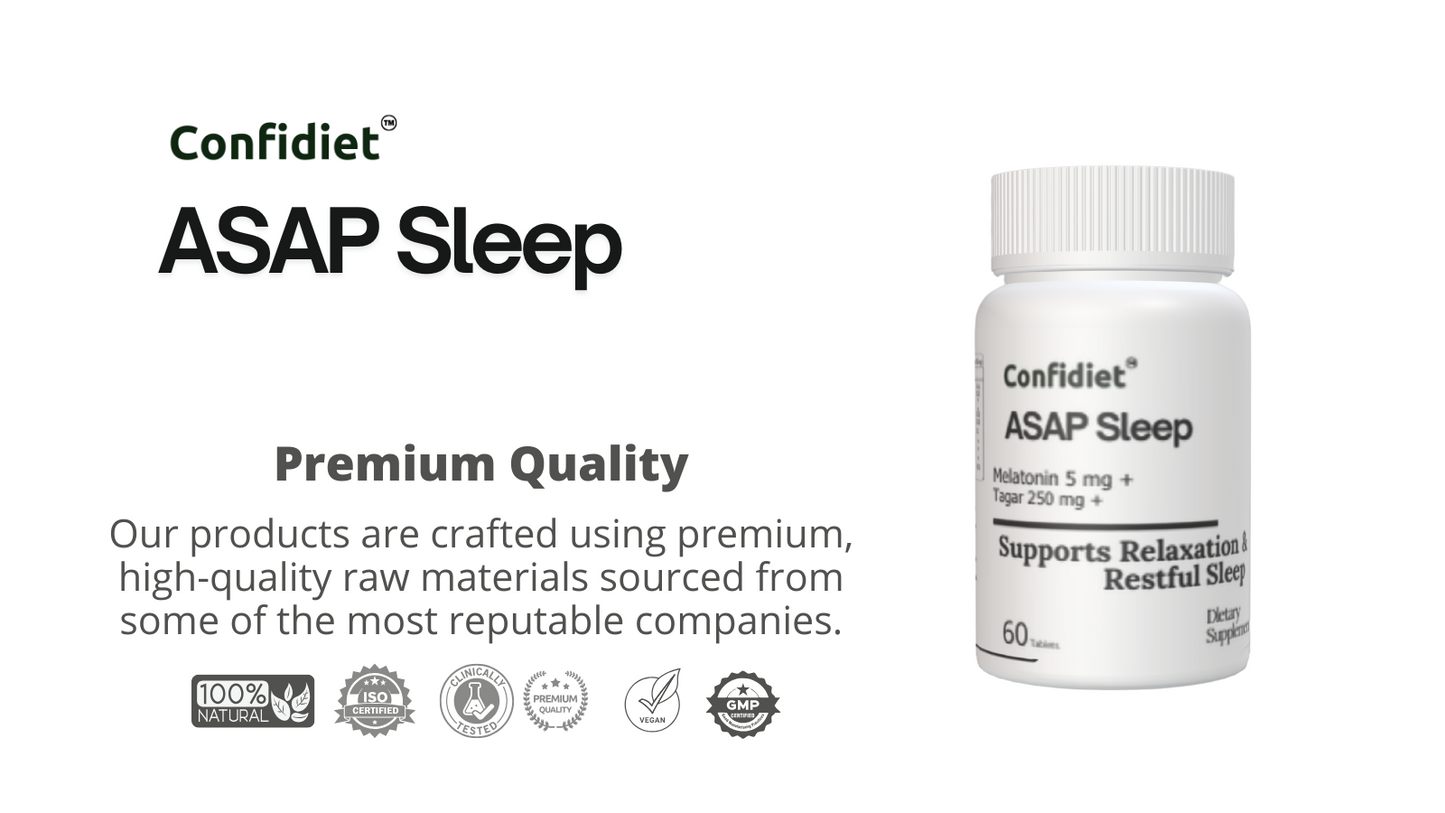 ASAP Sleep Melatonin 10 mg Pills | Sleep Supplement for Better Sleep | Melatonin Tablet for Restful Deep Sleep - 90 Veg Tablets